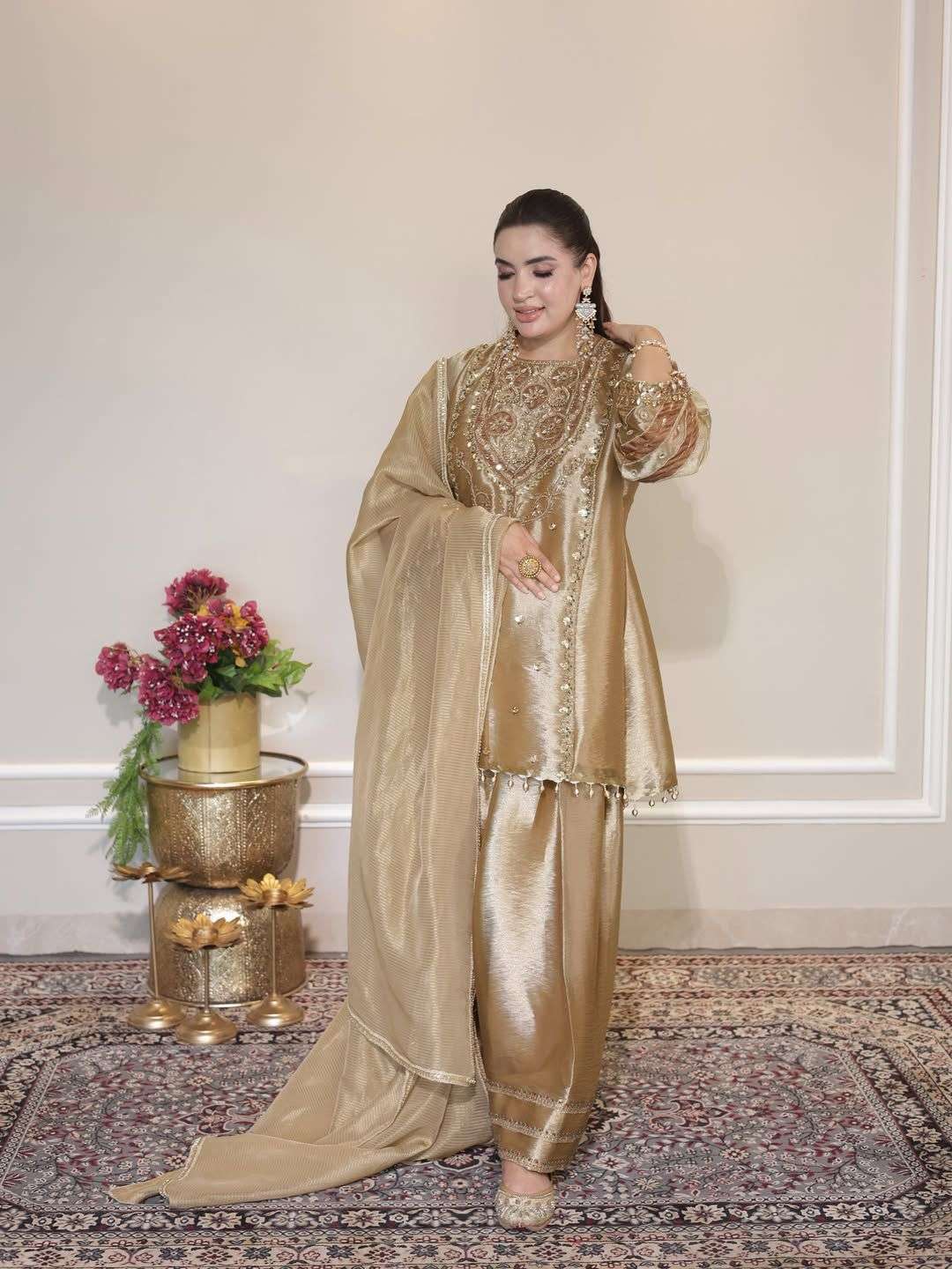 LG 2050 Fendy Silk Sequence Embroidered Designer Salwar Suit