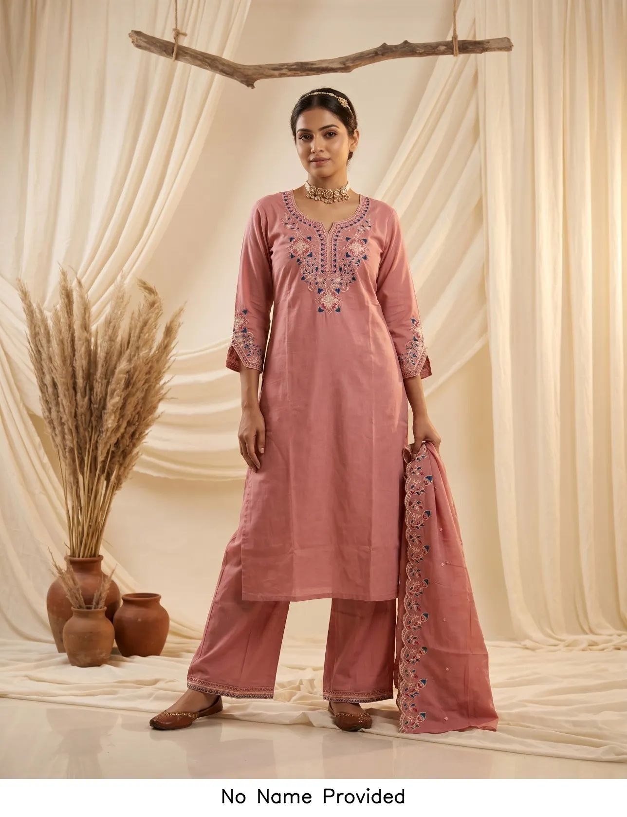 Kaamini Vol 1 By Passion Tree Roman Silk Embroidered Suit — Wholesale Readymade Suit, Vardan Ethnic wholesale from Surat — Photo 8