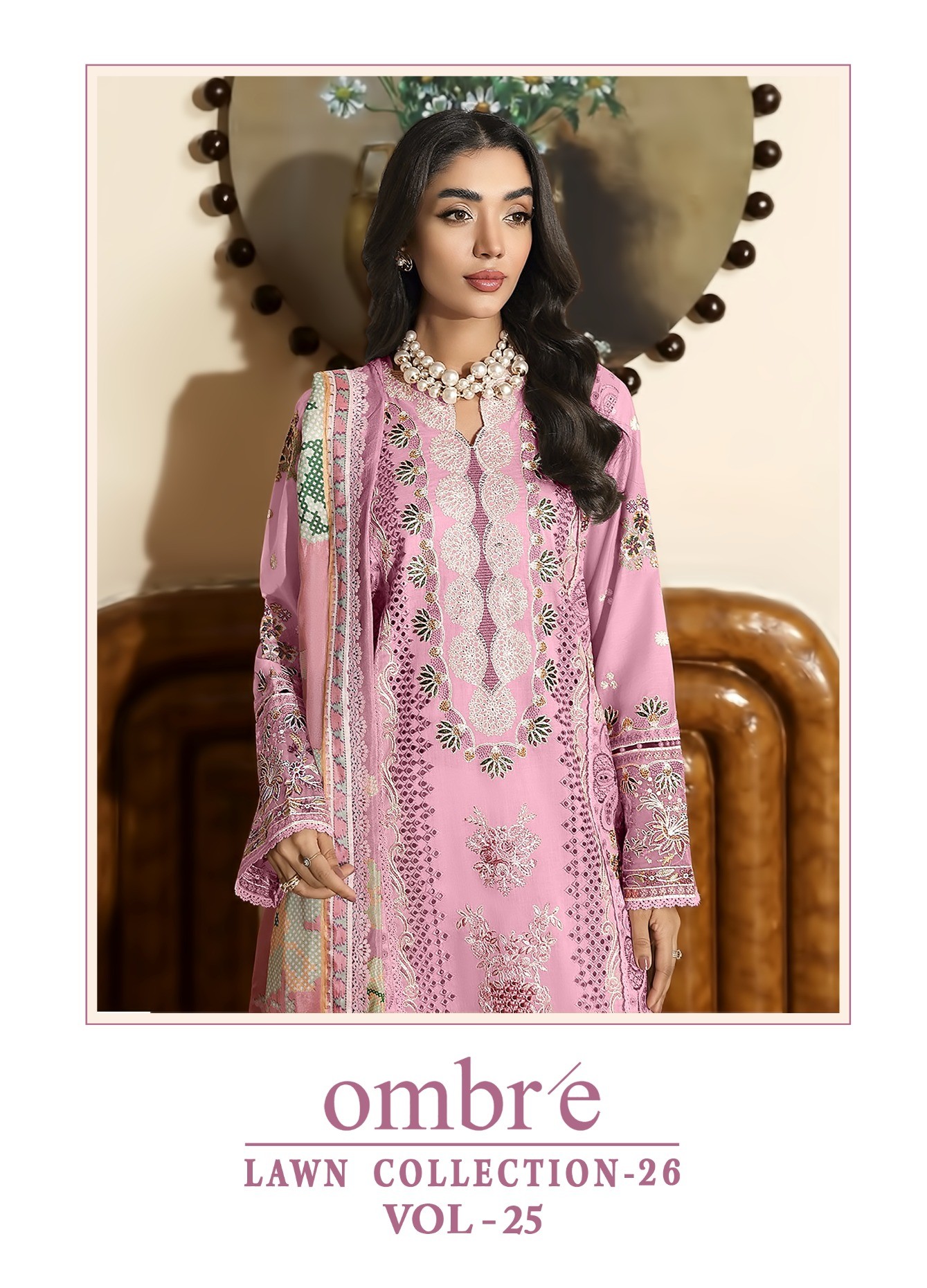Shree Ombre Lawn Collection 26 Vol 25 Cotton Salwar Kameez