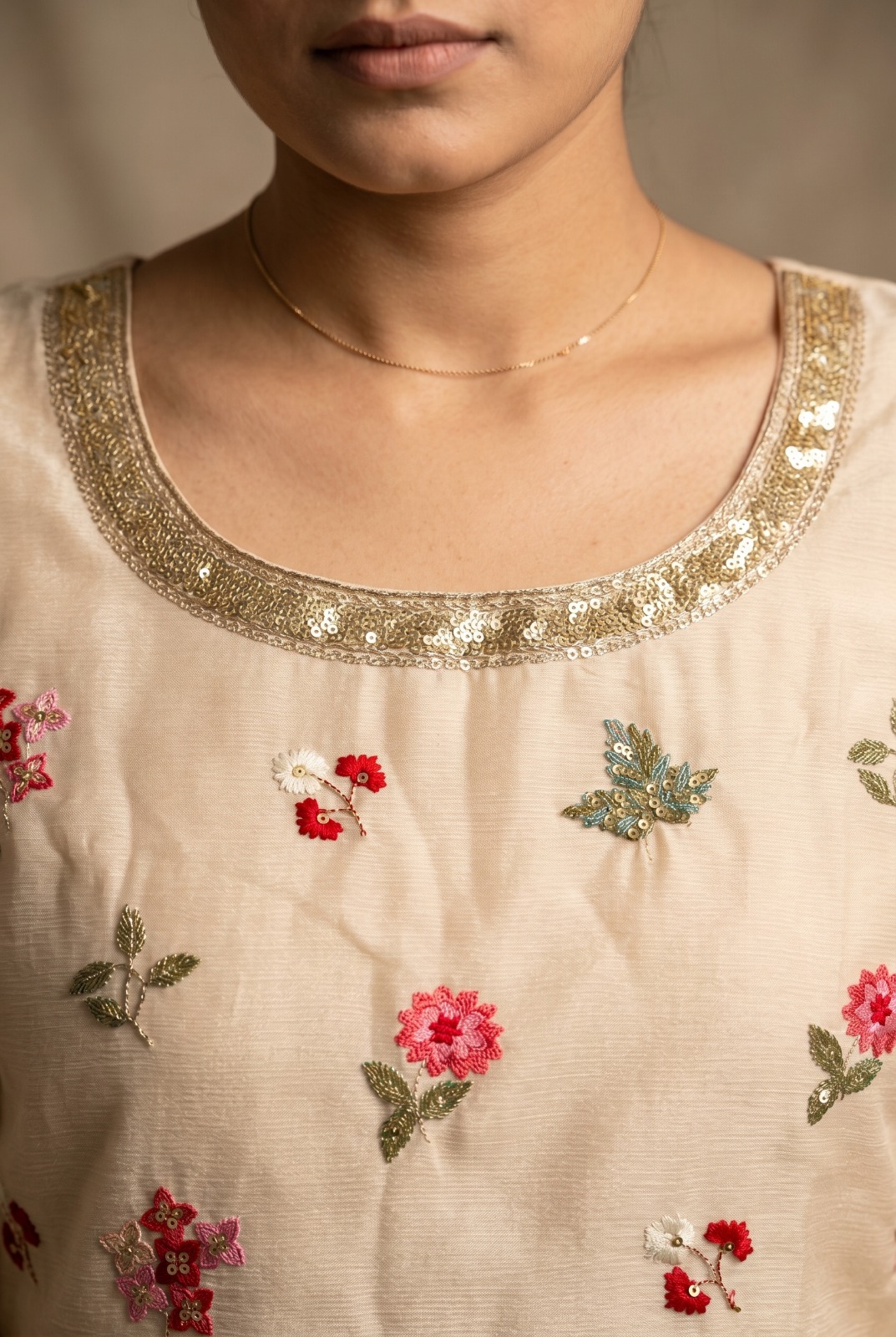 Titali 10001 A To D Chinon Embroidered Readymade Salwar Kameez — Designer Readymade Suits, Vardan Ethnic wholesale from Surat — view 4