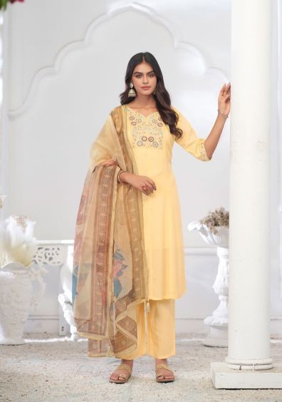 Vamika Inayat Vol 1 Rayon Hand Embroidered Salwar Kameez