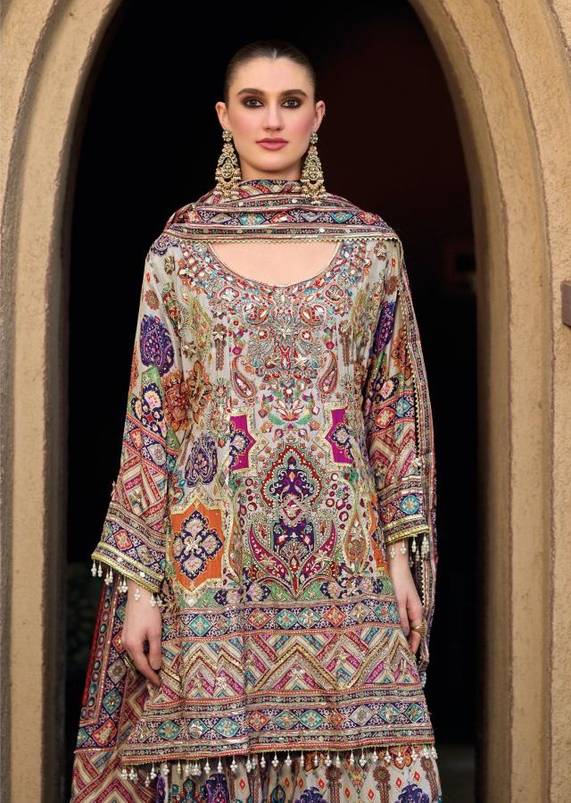 Your Choice Seerat 4 Chinon Digital Printed Suit