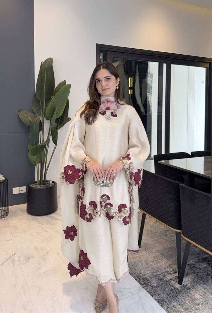 ZSR 3171 Roman Silk Gorgeous Look Designer Ladies Suit