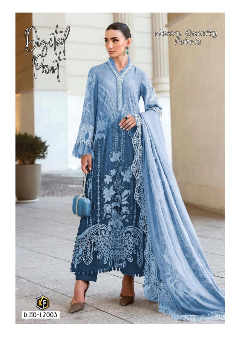 Keval Soha Nazir Vol 12 Cotton Printed Karachi Dress Material Catalog — Cotton Dress Material, Vardan Ethnic wholesale from Surat — view 2