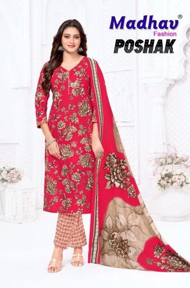 Madhav Poshak Vol 9 Cotton Printed Dress Material Catalog
