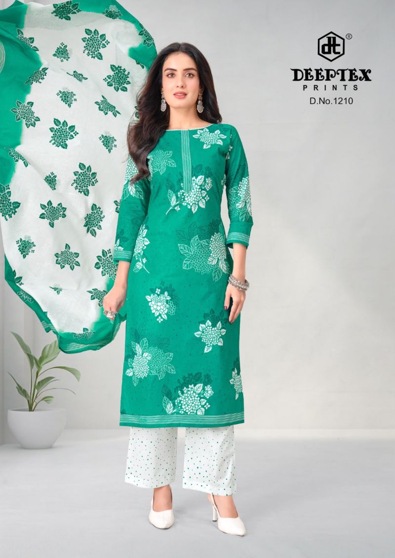 Deeptex Aaliza Vol 12 Cotton Printed Fancy Dress Material Catalog