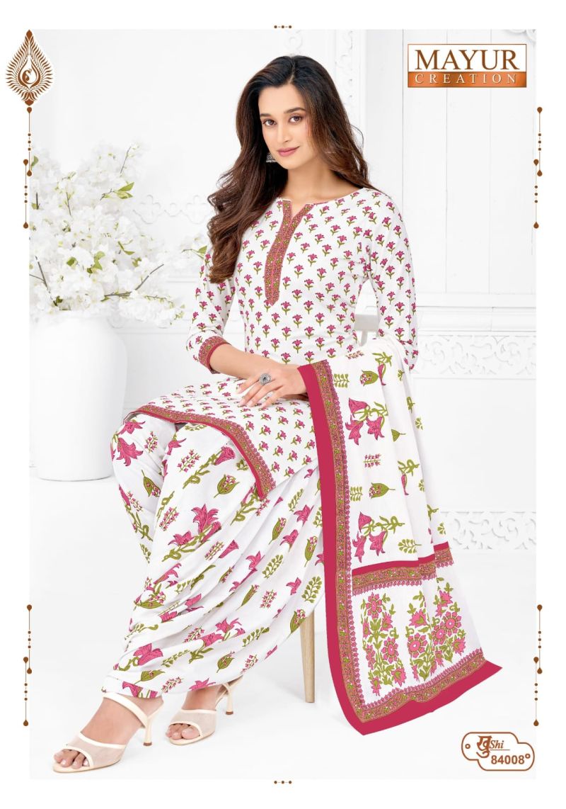 Mayur Khushi Vol 84 Cotton Printed Daily Wear Dress Material — Wholesale Dress Material, Mayur wholesale from Surat — view 12