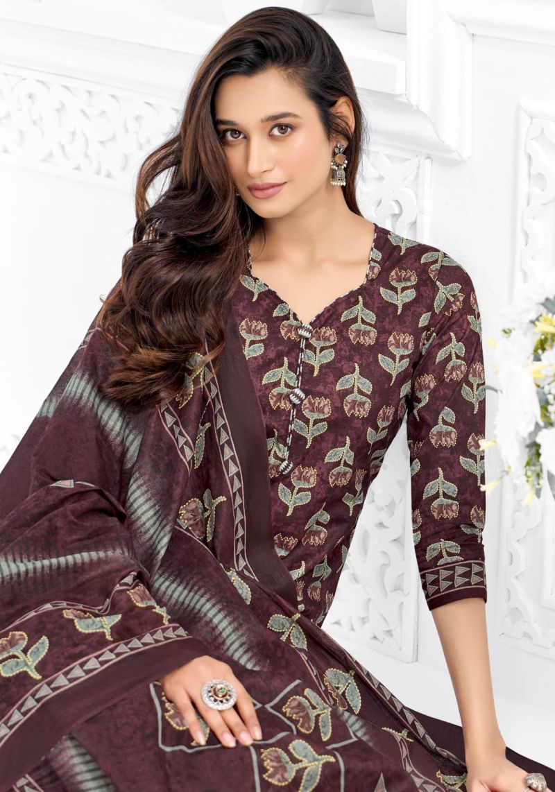 Mayur Khushi Vol 84 Cotton Printed Daily Wear Dress Material — Wholesale Dress Material, Mayur wholesale from Surat — view 6