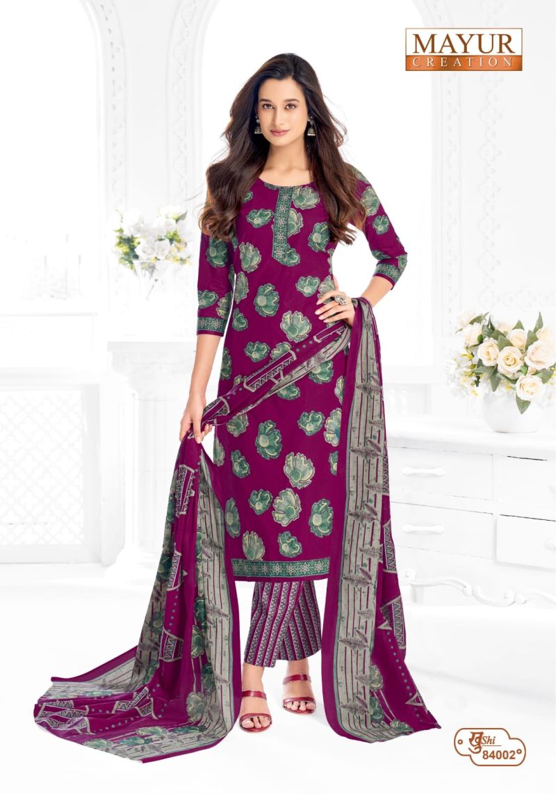 Mayur Khushi Vol 84 Cotton Printed Daily Wear Dress Material — Wholesale Dress Material, Mayur wholesale from Surat — view 5