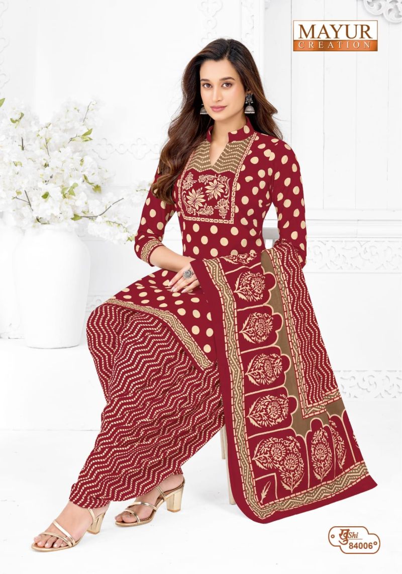 Mayur Khushi Vol 84 Cotton Printed Daily Wear Dress Material — Wholesale Dress Material, Mayur wholesale from Surat — view 23