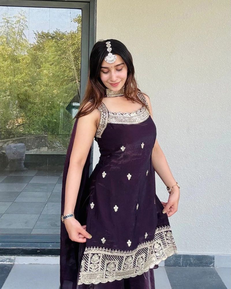 Md Mahi 13 Fandy Embroidered Designer Salwar Suit Collection — Wholesale Designer Salwar Suits, MPA wholesale from Surat — view 3