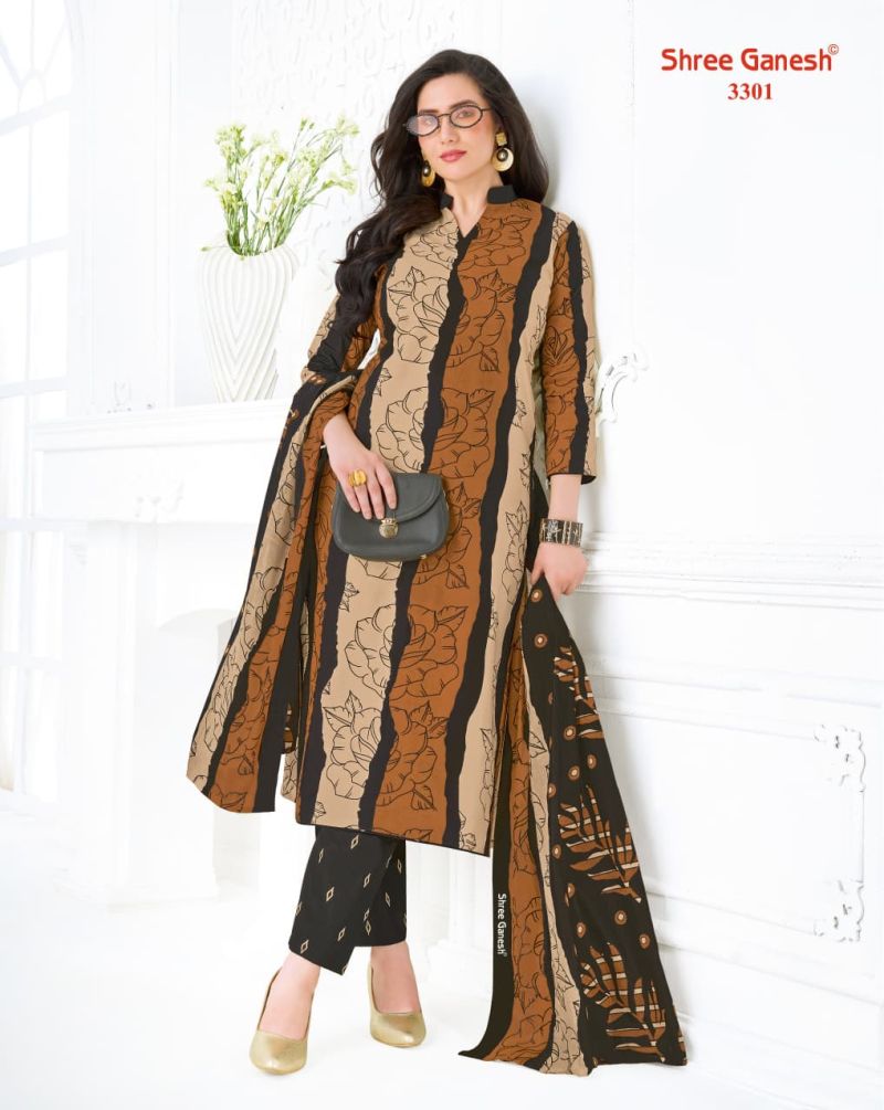 Shree Ganesh Samaiyra Vol 23 Readymade Cotton Salwar Suit — Wholesale Kurtis, Shree Ganesh wholesale from Surat — view 17
