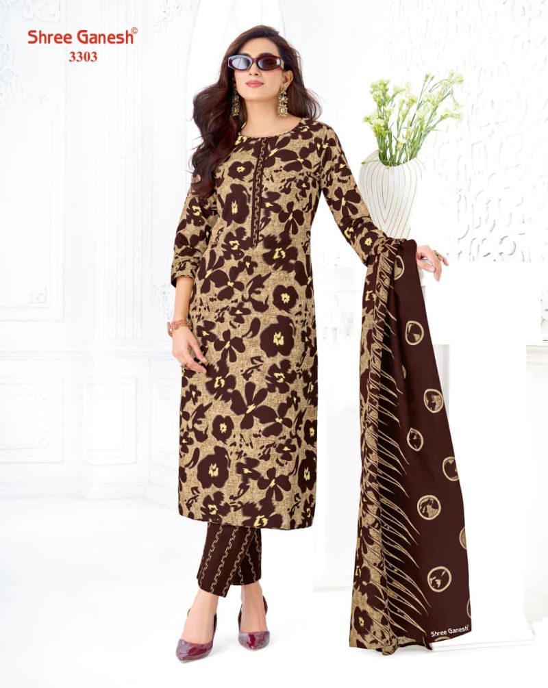 Shree Ganesh Samaiyra Vol 23 Readymade Cotton Salwar Suit — Wholesale Kurtis, Shree Ganesh wholesale from Surat — view 15