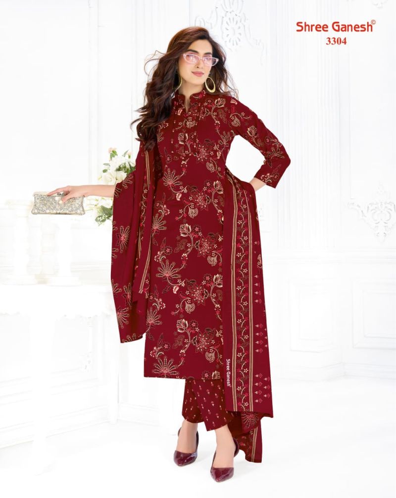 Shree Ganesh Samaiyra Vol 23 Readymade Cotton Salwar Suit — Wholesale Kurtis, Shree Ganesh wholesale from Surat — view 18