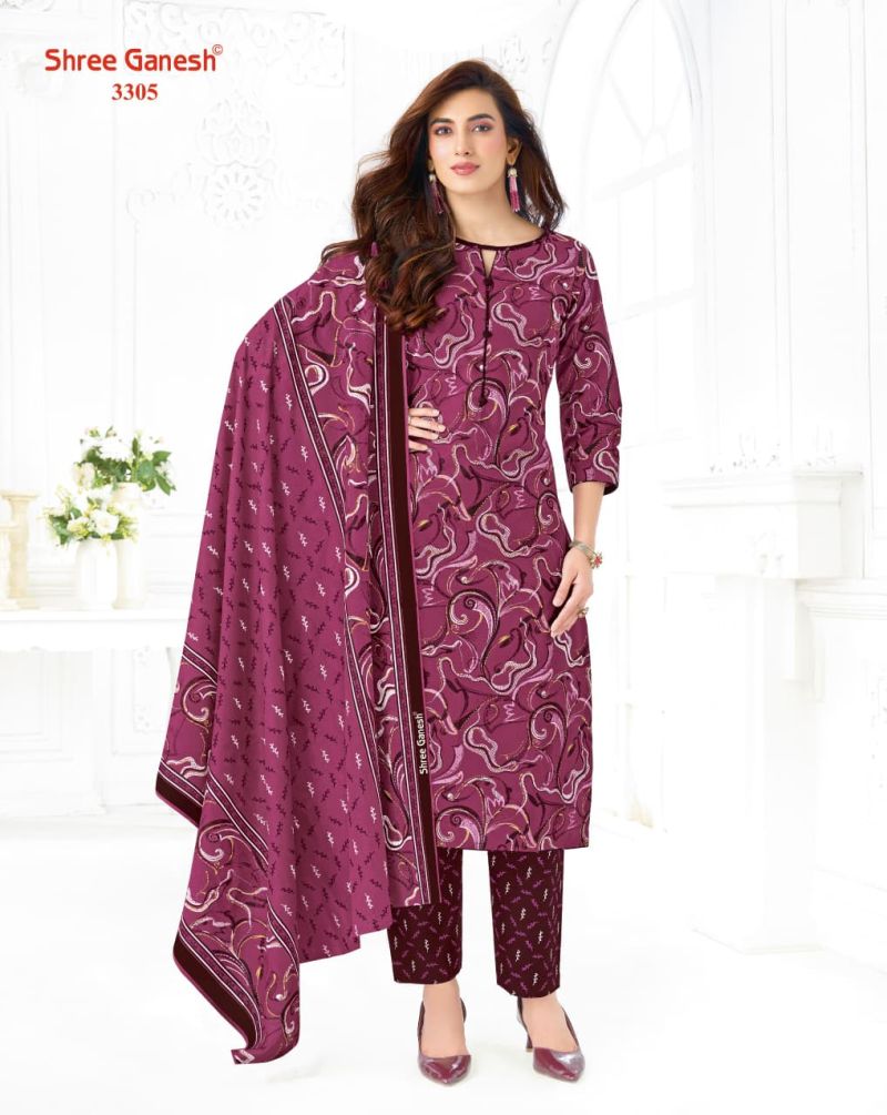 Shree Ganesh Samaiyra Vol 23 Readymade Cotton Salwar Suit — Wholesale Kurtis, Shree Ganesh wholesale from Surat — view 14