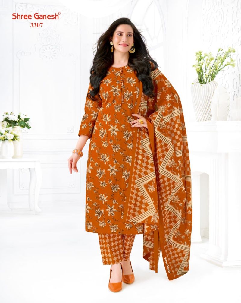 Shree Ganesh Samaiyra Vol 23 Readymade Cotton Salwar Suit — Wholesale Kurtis, Shree Ganesh wholesale from Surat — view 12