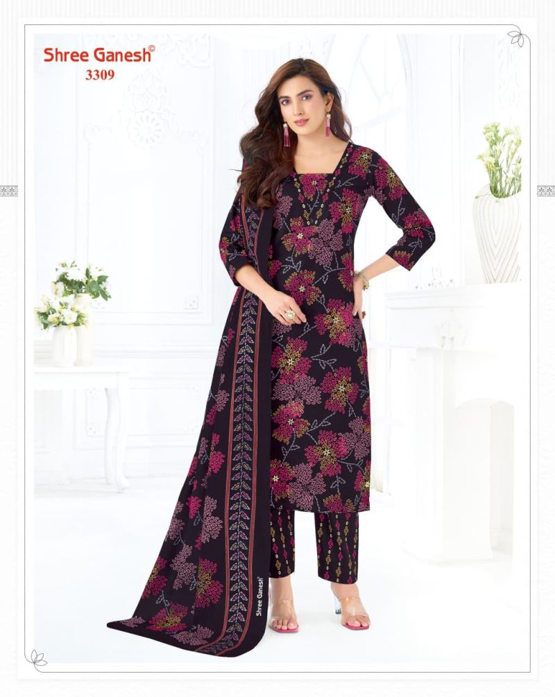 Shree Ganesh Samaiyra Vol 23 Readymade Cotton Salwar Suit — Wholesale Kurtis, Shree Ganesh wholesale from Surat — view 10