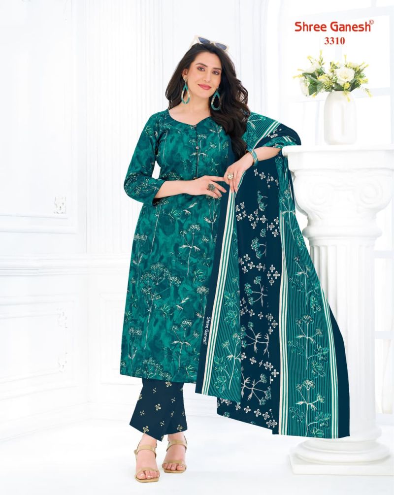 Shree Ganesh Samaiyra Vol 23 Readymade Cotton Salwar Suit — Wholesale Kurtis, Shree Ganesh wholesale from Surat — view 9