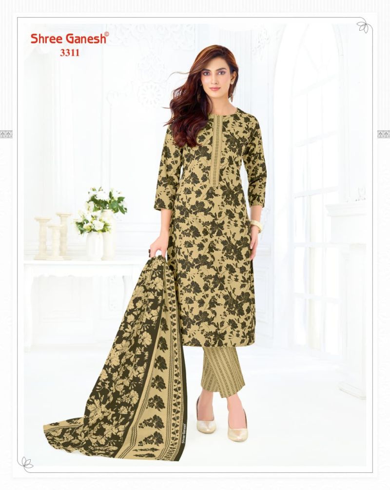 Shree Ganesh Samaiyra Vol 23 Readymade Cotton Salwar Suit — Wholesale Kurtis, Shree Ganesh wholesale from Surat — view 8