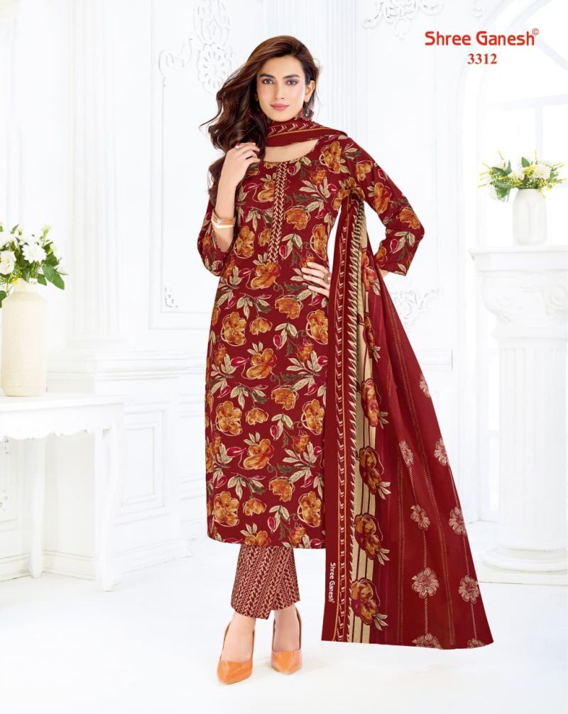 Shree Ganesh Samaiyra Vol 23 Readymade Cotton Salwar Suit — Wholesale Kurtis, Shree Ganesh wholesale from Surat — view 7