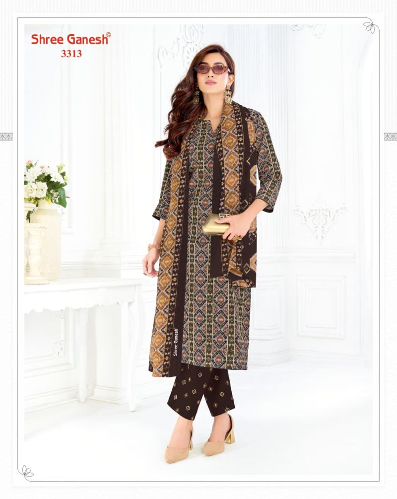 Shree Ganesh Samaiyra Vol 23 Readymade Cotton Salwar Suit — Wholesale Kurtis, Shree Ganesh wholesale from Surat — view 6