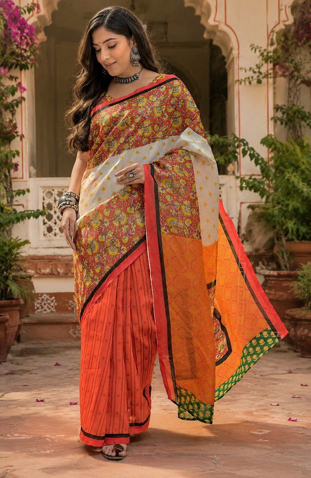 Meera 347 Linen Digital Printed Saree Catalog — Wholesale Sarees, MPA wholesale from Surat — view 4