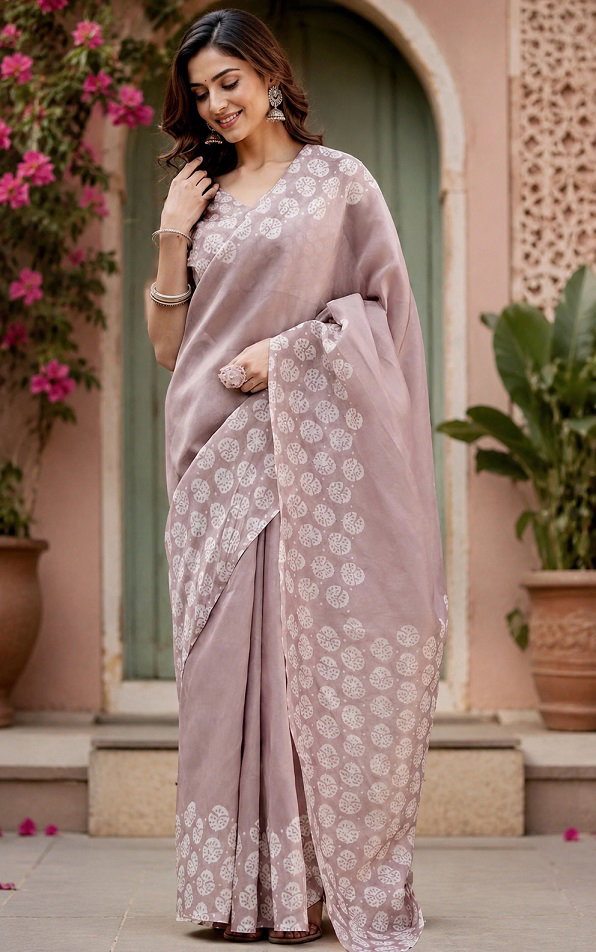 Meera 348 Linen Digital Printed Saree Catalog — Wholesale, Vardan Ethnic wholesale from Surat — view 4