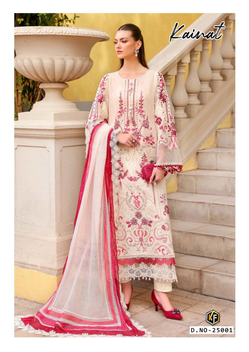 Keval Kainat Vol 25 Cotton Printed Karachi Dress Material Catalog — Wholesale Salwar Suits, Vardan Ethnic wholesale from Surat — view 3