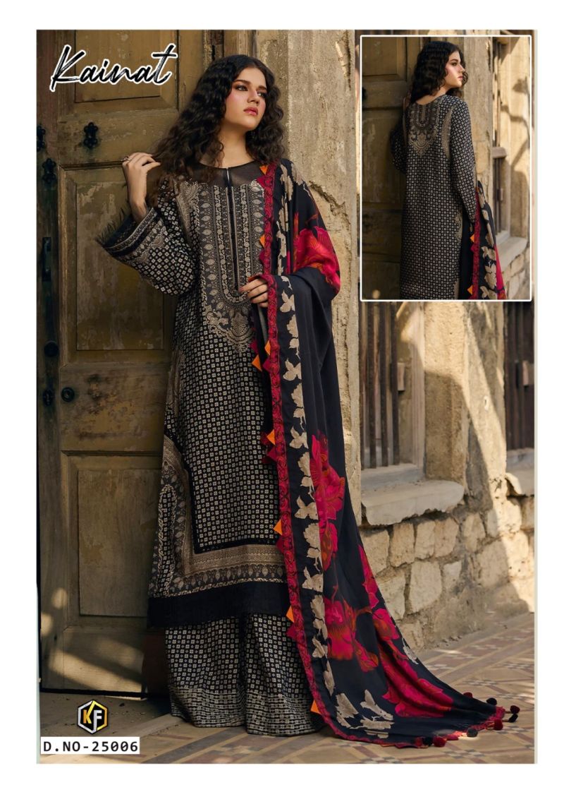 Keval Kainat Vol 25 Cotton Printed Karachi Dress Material Catalog — Wholesale Salwar Suits, Vardan Ethnic wholesale from Surat — view 5