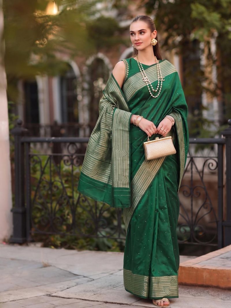 Ast Katha Soft Cotton Blend Festival Saree Catalog — Wholesale Sarees, Vardan Ethnic wholesale from Surat — view 3