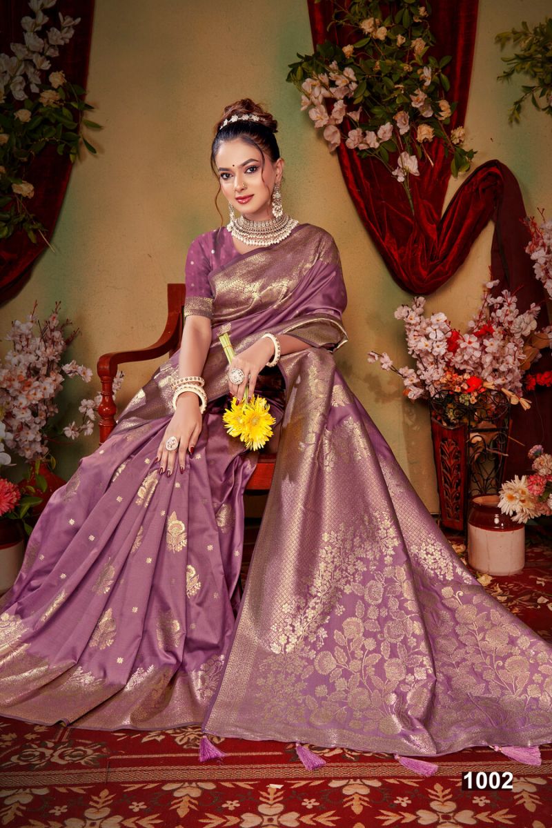 Saroj Gaurinandan Silk Vol 6 Silk Wedding Wear Saree Catalog — Wholesale Sarees, MPA wholesale from Surat — view 2