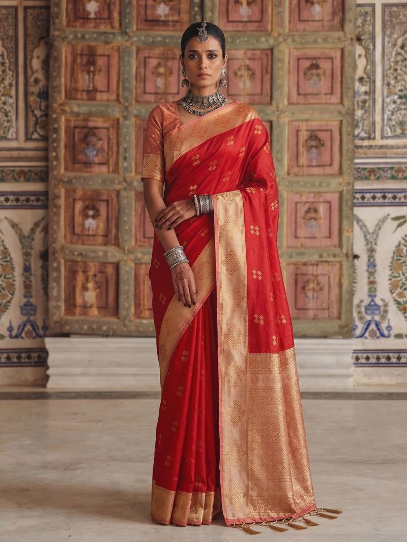 Ast Meera Silk Vol 2 Soft Silk Zari Weaving Saree Catalog — Wholesale Sarees, Vardan Ethnic wholesale from Surat — view 2