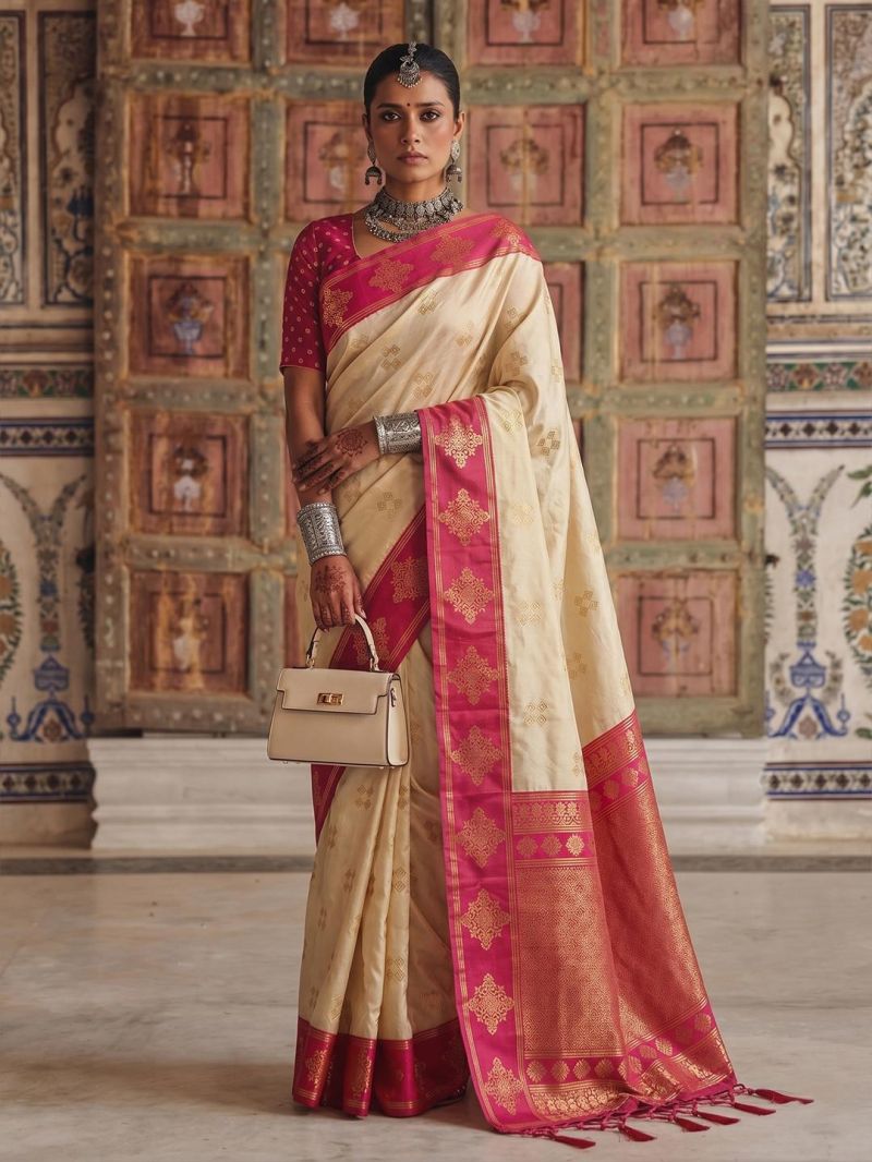 Ast Meera Silk Vol 2 Soft Silk Zari Weaving Saree Catalog