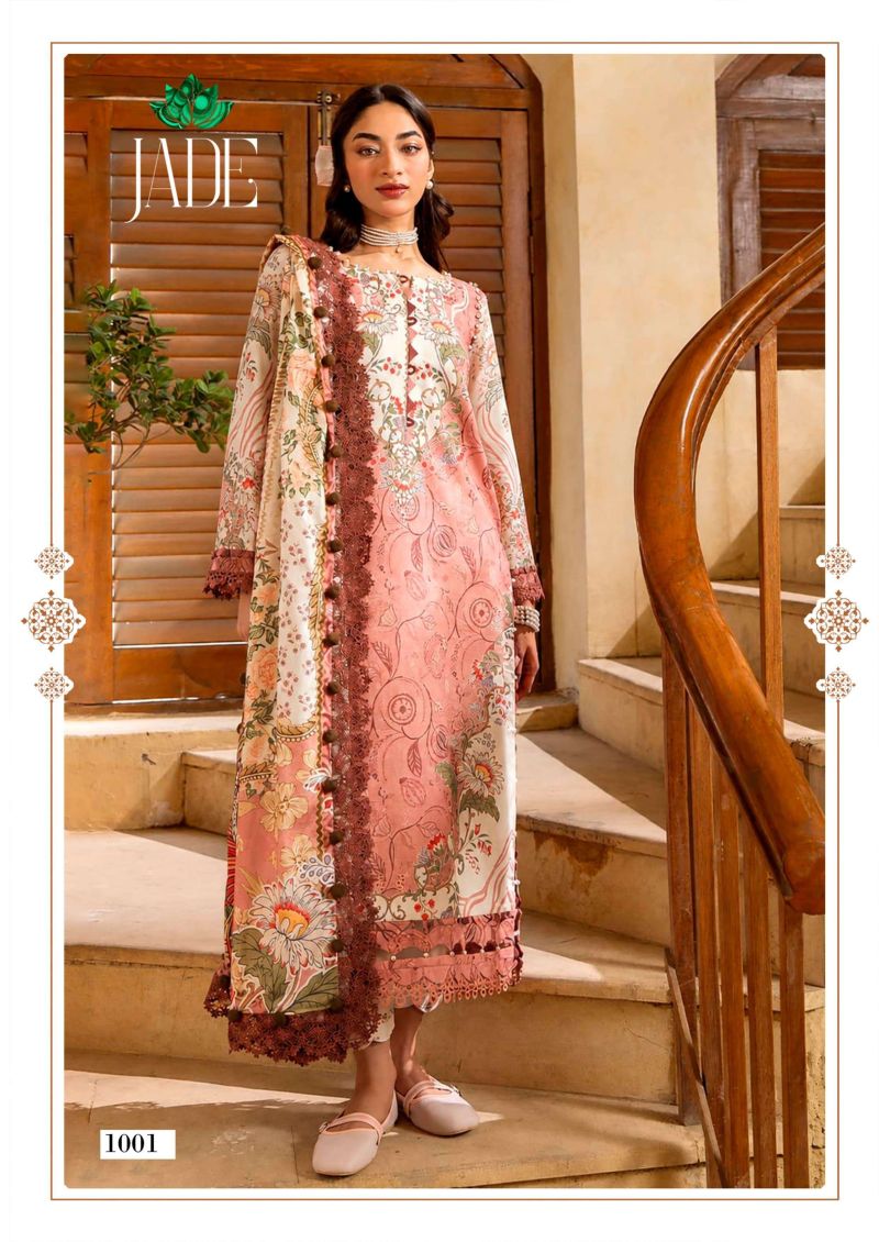 Farida Jade Bin Saeed Vol 1 Cotton Karachi Dress Material