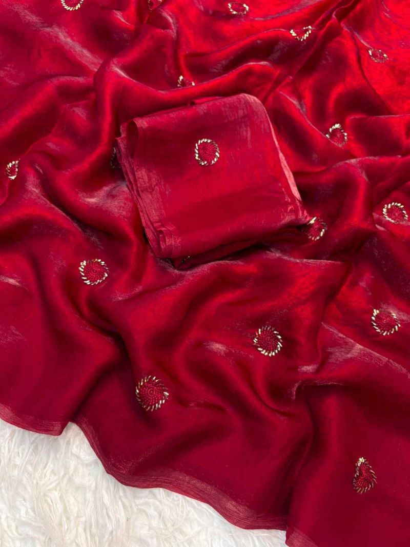 Kc 223 Fandy Satin Silk Beads Worked Designer Saree Catalog — Wholesale Sarees, Vardan Ethnic wholesale from Surat — view 3
