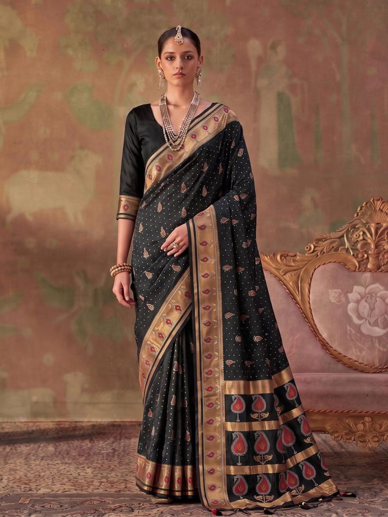 Ast Kashvi Silk Soft Silk Festival Saree Catalog — Wedding Saree, Vardan Ethnic wholesale from Surat — view 4