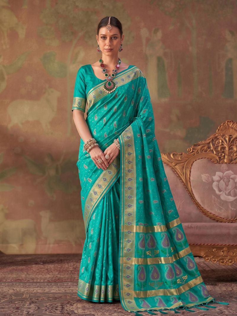 Ast Kashvi Silk Soft Silk Festival Saree Catalog — Wedding Saree, Vardan Ethnic wholesale from Surat — view 5