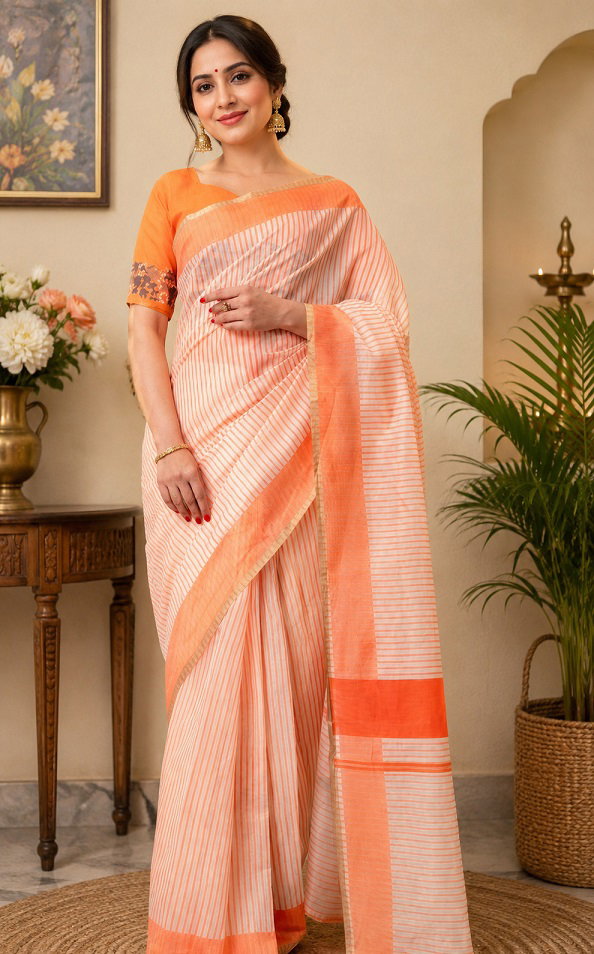 Meera 353 Chanderi Cotton Digital Printed Ready To Wear Catalog — Festival Sarees, Vardan Ethnic wholesale from Surat — view 5