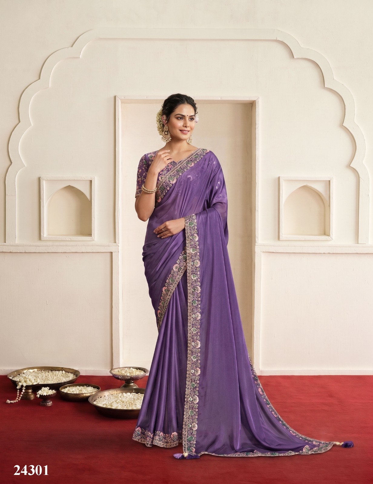 Mahotsav Mohmanthan Designer Hits Ready-to-Wear Saree Collection — Wholesale Sarees, Mahotsav wholesale from Surat — view 9