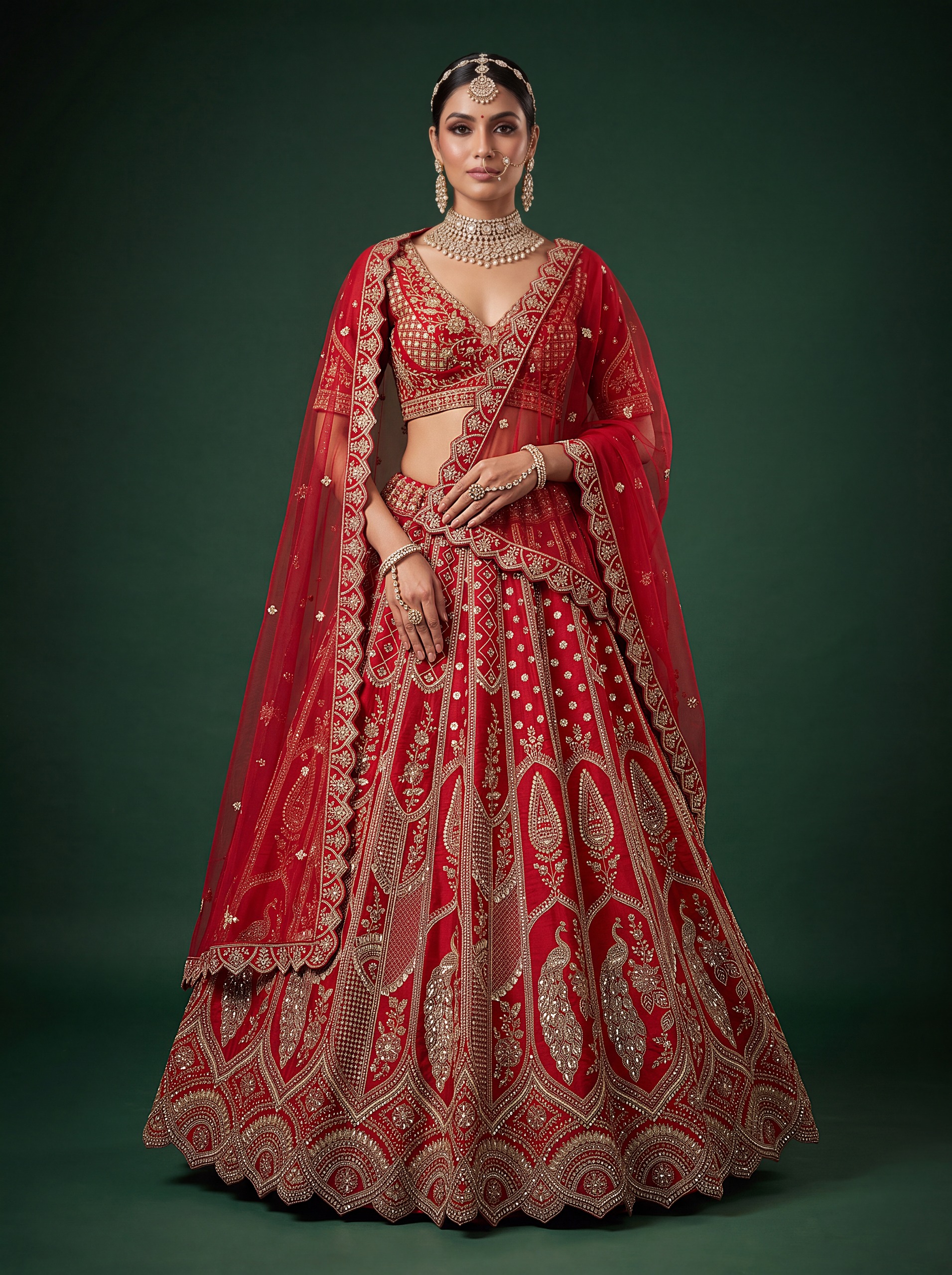 Mayur Samragni Royal Lehenga Premium Bridal Wedding Collection