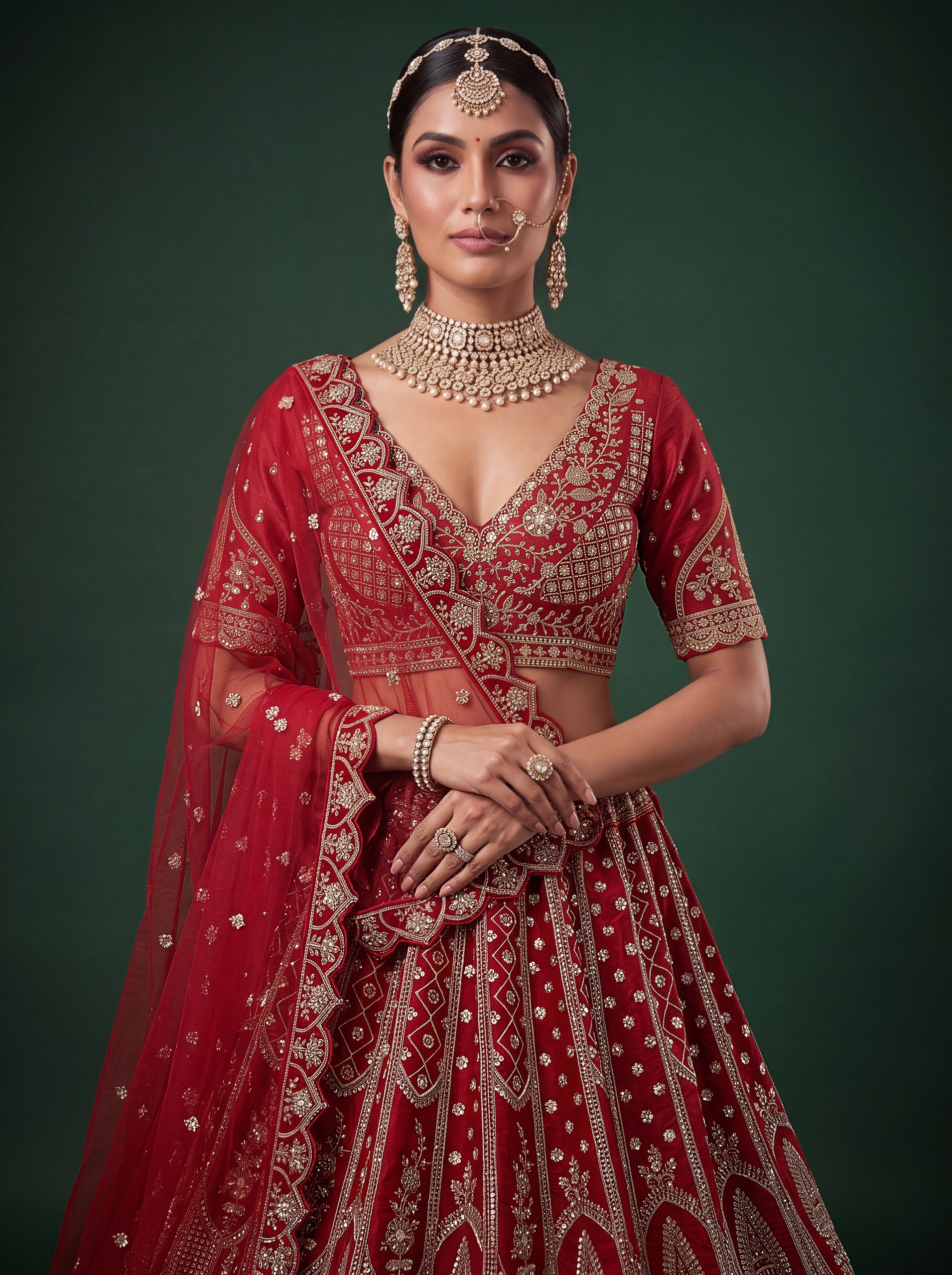 Mayur Samragni Royal Lehenga Premium Bridal Wedding Collection — Wholesale Lehenga, Anjani Art wholesale from Surat — view 4