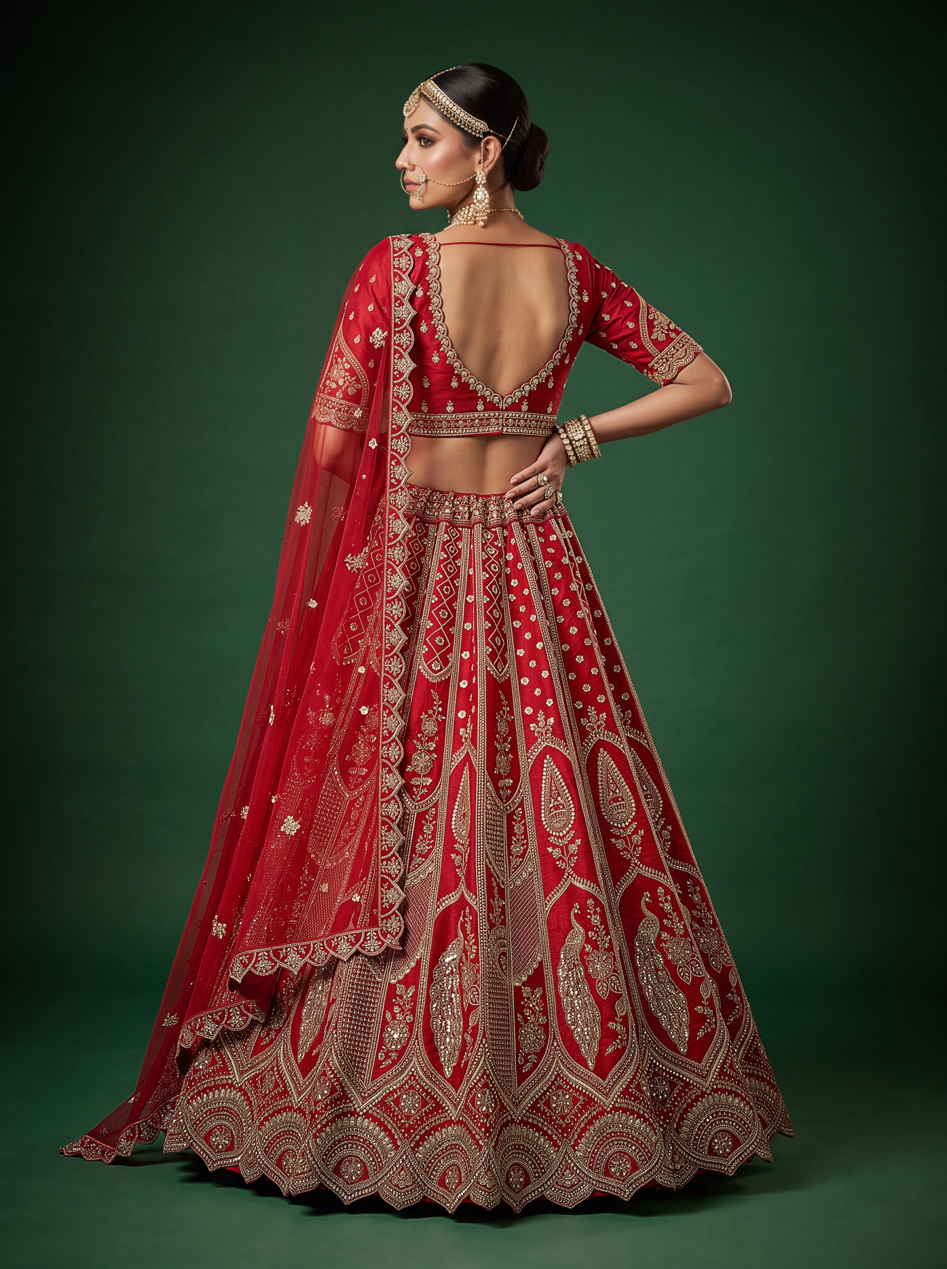 Mayur Samragni Royal Lehenga Premium Bridal Wedding Collection — Wholesale Lehenga, Anjani Art wholesale from Surat — view 6