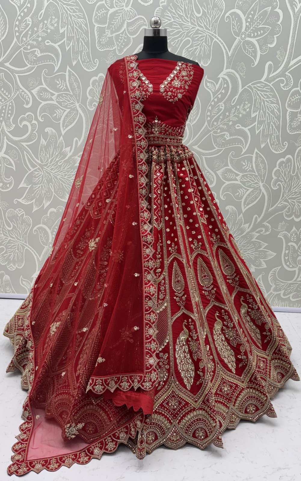 Mayur Samragni Royal Lehenga Premium Bridal Wedding Collection — Wholesale Lehenga, Anjani Art wholesale from Surat — view 8