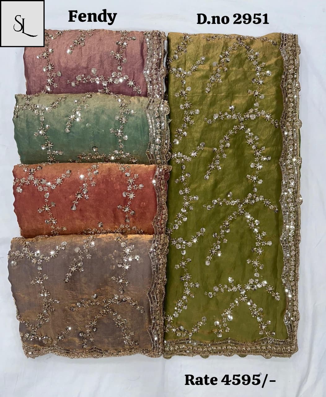 SL Sanjana Exclusive Party &amp; Festival Special Designer Saree Collection