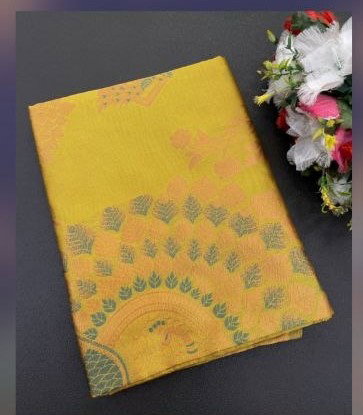 Aab Ne Ruchi Lichi Silk Jacquard Work Saree Catalog — Wholesale Sarees, Vardan Ethnic wholesale from Surat — view 6