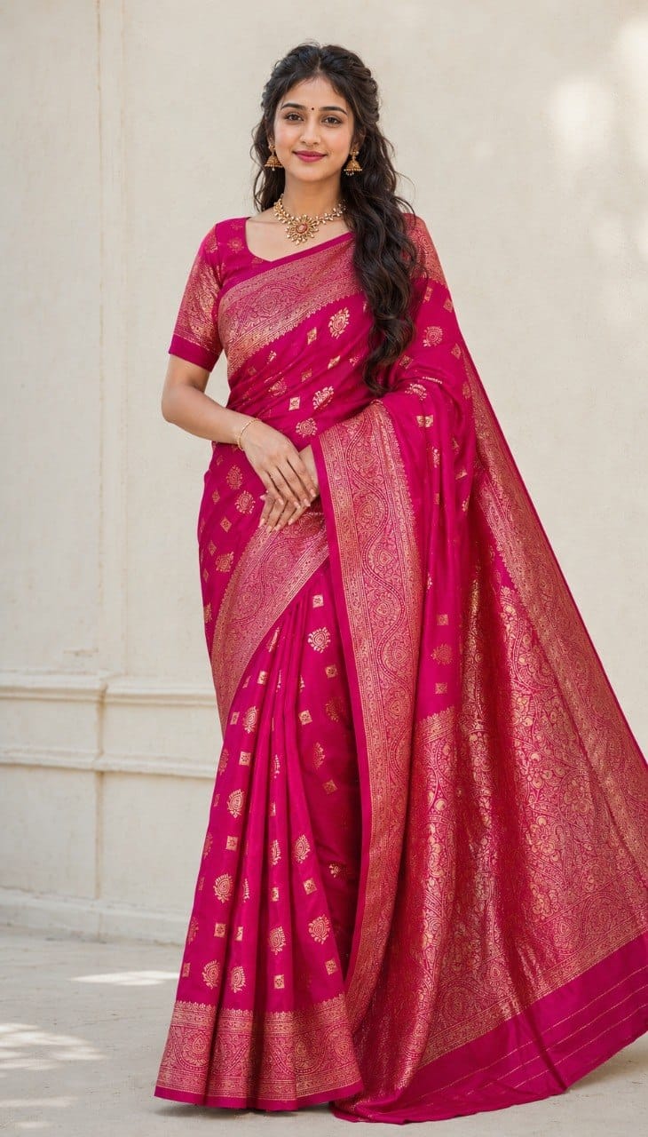 Aab Silk Vol 1 Elampillai Silk Zari Weaving Saree Catalog — Festival Sarees, Vardan Ethnic wholesale from Surat — view 4