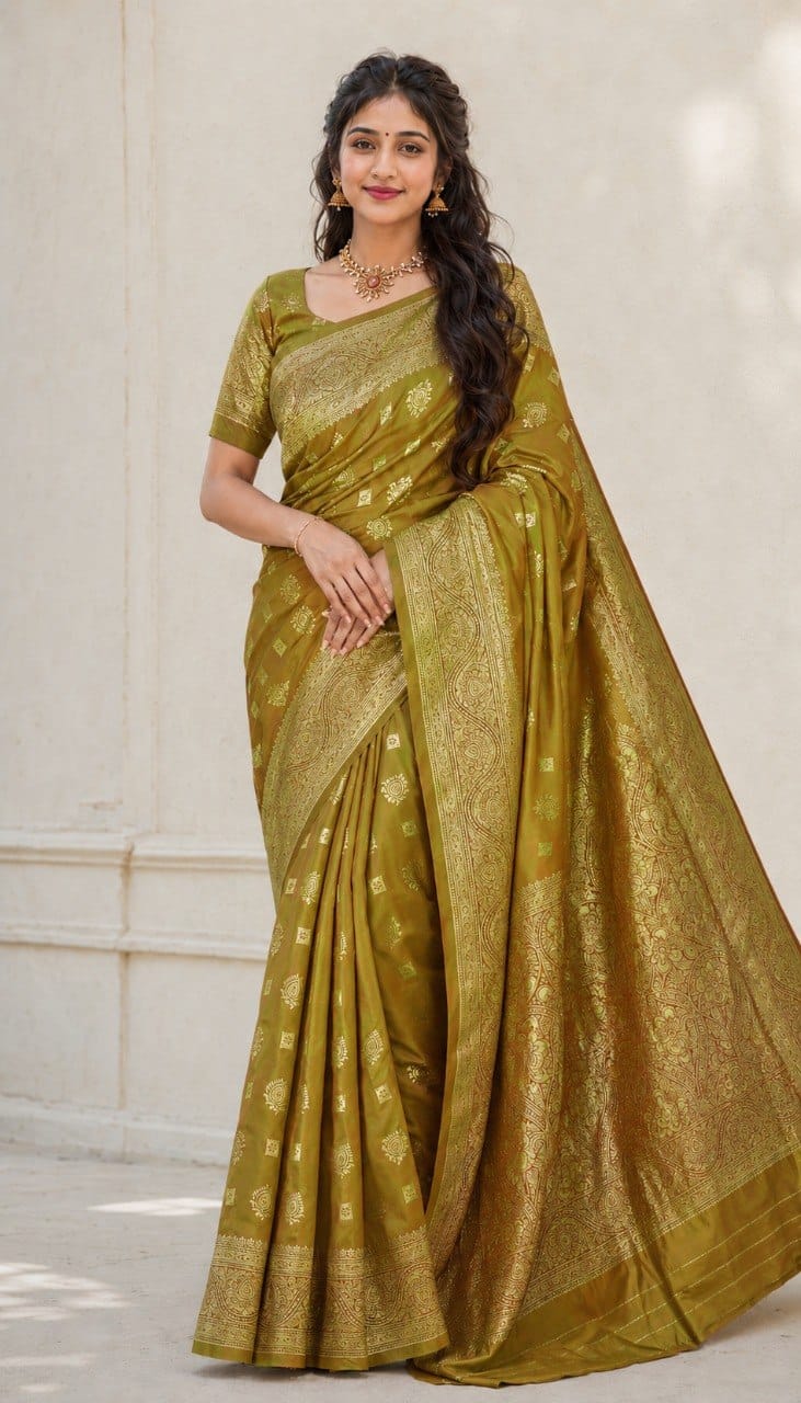 Aab Silk Vol 1 Elampillai Silk Zari Weaving Saree Catalog — Festival Sarees, Vardan Ethnic wholesale from Surat — view 6