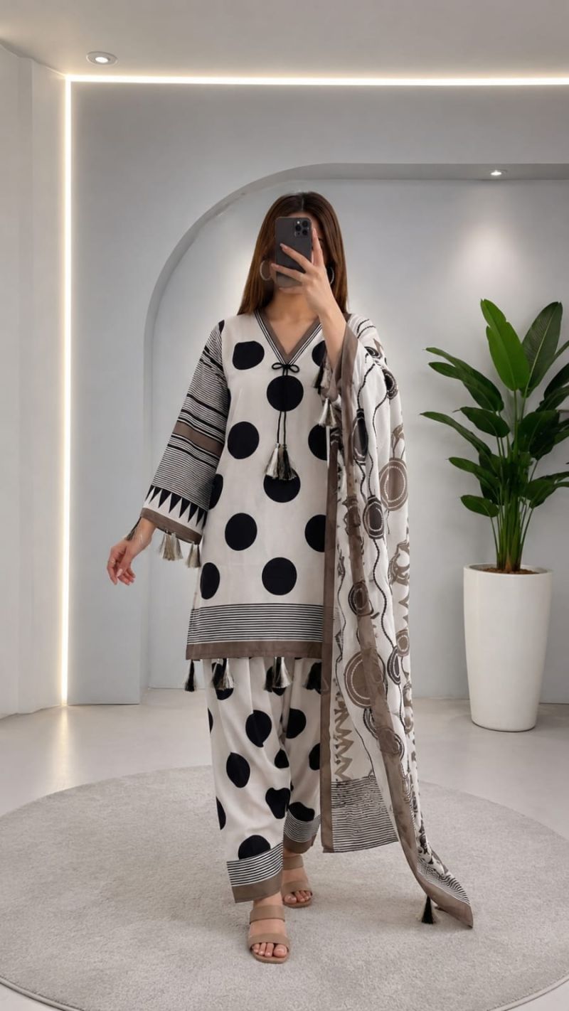 Afsana Armani Satin Digital Printed Farshi Salwar Kameez Catalog — Wholesale Kurti Pant Set, Afsana wholesale from Surat — view 2