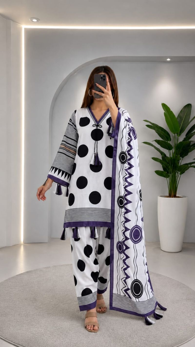 Afsana Armani Satin Digital Printed Farshi Salwar Kameez Catalog — Wholesale Kurti Pant Set, Afsana wholesale from Surat — view 5