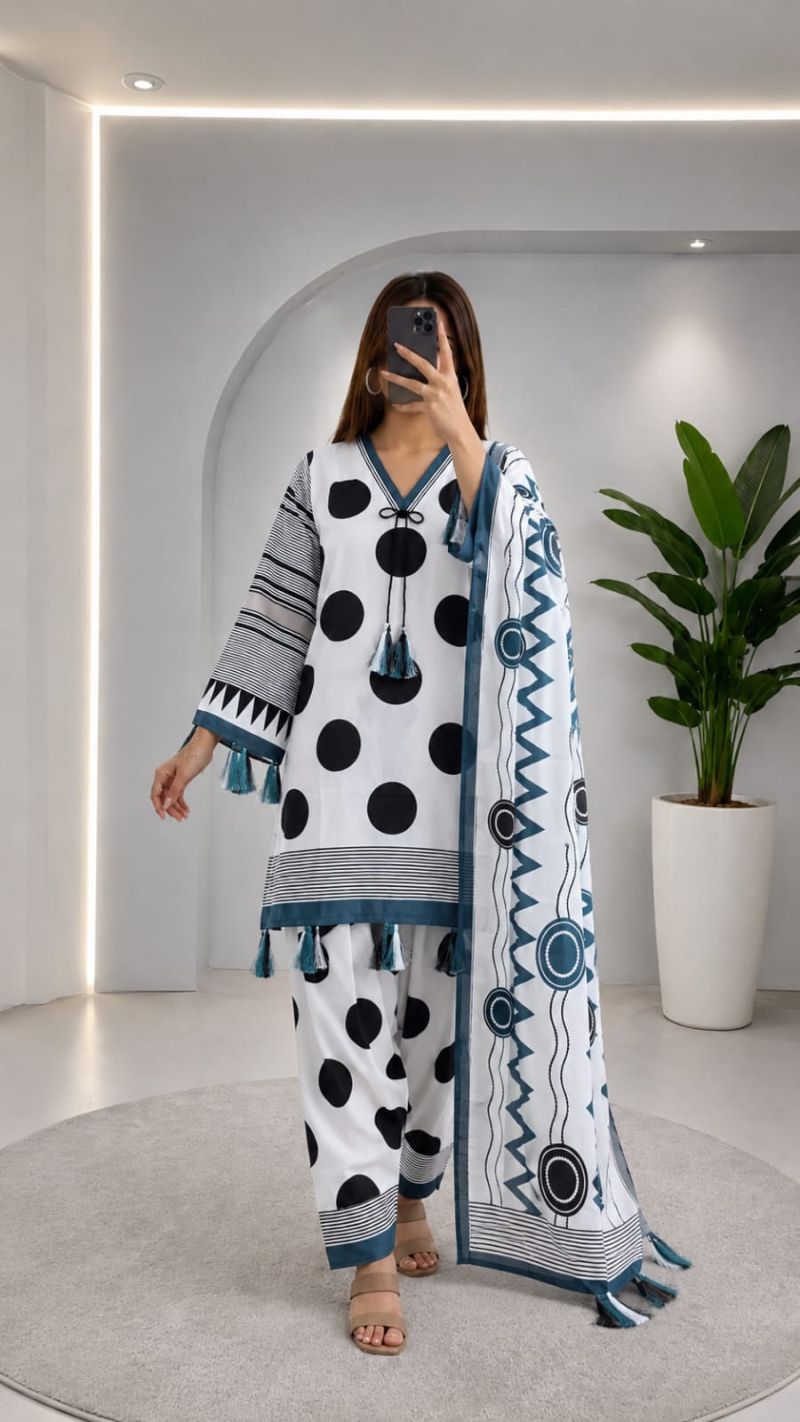 Afsana Armani Satin Digital Printed Farshi Salwar Kameez Catalog — Wholesale Kurti Pant Set, Afsana wholesale from Surat — view 6